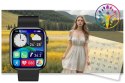 SMARTWATCH UNISEX GRAVITY GT3-3 - ROZMOWY BLUETOOTH, WŁASNE TARCZE (SG022C)
