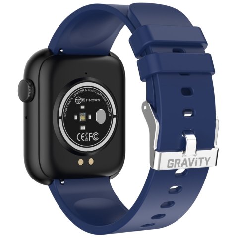 SMARTWATCH UNISEX GRAVITY GT3-5 - ROZMOWY BLUETOOTH, WŁASNE TARCZE (SG022E) SMARTWATCH UNISEX GRAVITY GT3-5 - ROZMOWY BLUETOOTH, WŁASNE TARCZE (SG022E)