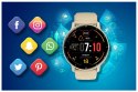 SMARTWATCH UNISEX RUBICON RNCF16 - BLUETOOTH CALL, TRENING GOOGLE FIT (SR058A)