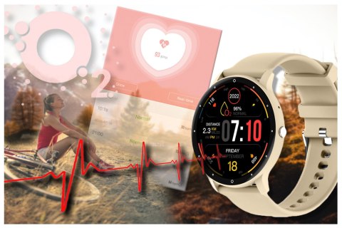 SMARTWATCH UNISEX RUBICON RNCF16 - BLUETOOTH CALL, TRENING GOOGLE FIT (SR058A) SMARTWATCH UNISEX RUBICON RNCF16 - BLUETOOTH CALL, TRENING GOOGLE FIT (SR058A)