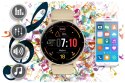 SMARTWATCH UNISEX RUBICON RNCF16 - BLUETOOTH CALL, TRENING GOOGLE FIT (SR058A)