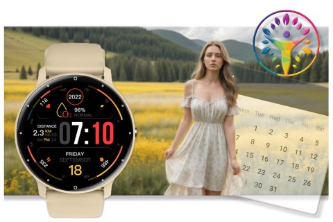 SMARTWATCH UNISEX RUBICON RNCF16 - BLUETOOTH CALL, TRENING GOOGLE FIT (SR058A) SMARTWATCH UNISEX RUBICON RNCF16 - BLUETOOTH CALL, TRENING GOOGLE FIT (SR058A)