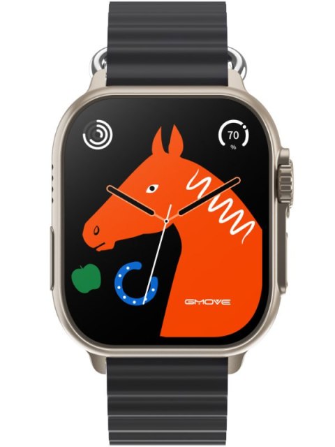 SMARTWATCH UNISEX RUBICON RNCF17 - BLUETOOTH CALL, ŁADOWANIE BEZPRZEWODOWE (SR059A) SMARTWATCH UNISEX RUBICON RNCF17 - BLUETOOTH CALL, ŁADOWANIE BEZPRZEWODOWE (SR059A)