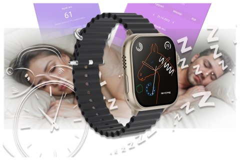 SMARTWATCH UNISEX RUBICON RNCF17 - BLUETOOTH CALL, ŁADOWANIE BEZPRZEWODOWE (SR059A) SMARTWATCH UNISEX RUBICON RNCF17 - BLUETOOTH CALL, ŁADOWANIE BEZPRZEWODOWE (SR059A)