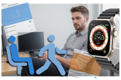 SMARTWATCH UNISEX RUBICON RNCF17 - BLUETOOTH CALL, ŁADOWANIE BEZPRZEWODOWE (SR059A) SMARTWATCH UNISEX RUBICON RNCF17 - BLUETOOTH CALL, ŁADOWANIE BEZPRZEWODOWE (SR059A)