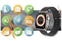 SMARTWATCH UNISEX RUBICON RNCF17 - BLUETOOTH CALL, ŁADOWANIE BEZPRZEWODOWE (SR059A)