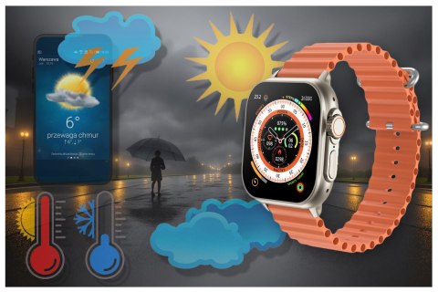 SMARTWATCH UNISEX RUBICON RNCF17 - BLUETOOTH CALL, ŁADOWANIE BEZPRZEWODOWE (SR059B) SMARTWATCH UNISEX RUBICON RNCF17 - BLUETOOTH CALL, ŁADOWANIE BEZPRZEWODOWE (SR059B)