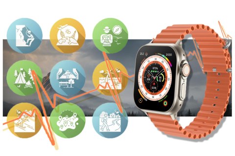 SMARTWATCH UNISEX RUBICON RNCF17 - BLUETOOTH CALL, ŁADOWANIE BEZPRZEWODOWE (SR059B) SMARTWATCH UNISEX RUBICON RNCF17 - BLUETOOTH CALL, ŁADOWANIE BEZPRZEWODOWE (SR059B)