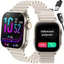 SMARTWATCH UNISEX RUBICON RNCF17 - BLUETOOTH CALL, ŁADOWANIE BEZPRZEWODOWE (SR059C)