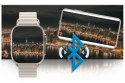 SMARTWATCH UNISEX RUBICON RNCF17 - BLUETOOTH CALL, ŁADOWANIE BEZPRZEWODOWE (SR059C)