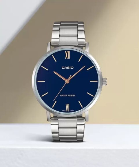 ZEGAREK DAMSKI CASIO LTP-VT01D-2B KLASYKA + BOX ZEGAREK DAMSKI CASIO LTP-VT01D-2B KLASYKA + BOX