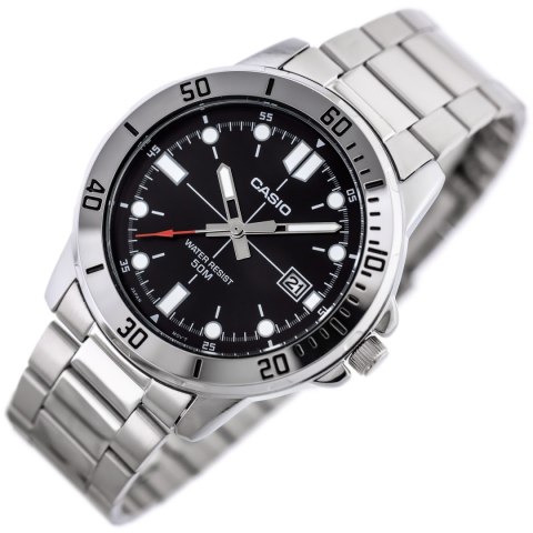 ZEGAREK MĘSKI CASIO MTP-VD01D-1EV (ZD185A) + BOX ZEGAREK MĘSKI CASIO MTP-VD01D-1EV (ZD185A) + BOX