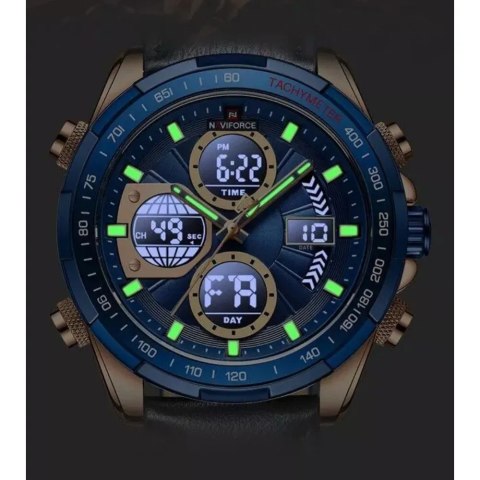 ZEGAREK MĘSKI NAVIFORCE NF9197L RG/BE/BE + BOX ZEGAREK MĘSKI NAVIFORCE NF9197L RG/BE/BE + BOX