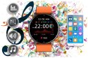 SMARTWATCH UNISEX GRAVITY GT1-9 - PULSOMETR, WŁASNE TARCZE (SG015I)