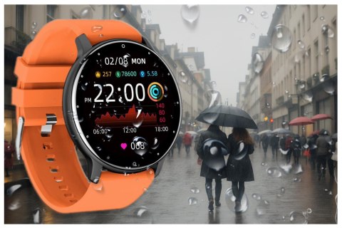 SMARTWATCH UNISEX GRAVITY GT1-9 - PULSOMETR, WŁASNE TARCZE (SG015I) SMARTWATCH UNISEX GRAVITY GT1-9 - PULSOMETR, WŁASNE TARCZE (SG015I)