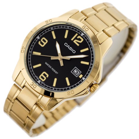 ZEGAREK MĘSKI CASIO MTP-V004G-1B (ZD047H) + BOX ZEGAREK MĘSKI CASIO MTP-V004G-1B (ZD047H) + BOX