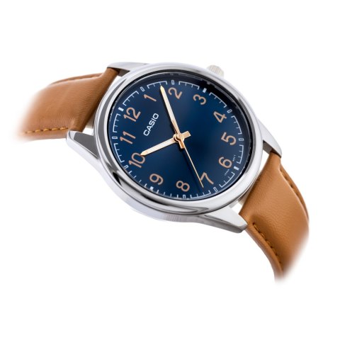 ZEGAREK MĘSKI CASIO MTP-V005L-2B4 (ZD066I) + BOX ZEGAREK MĘSKI CASIO MTP-V005L-2B4 (ZD066I) + BOX