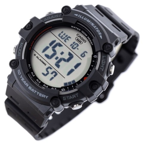ZEGAREK MĘSKI CASIO SPORT ILLUMINATOR AE-1500WH-1A+ BOX ZEGAREK MĘSKI CASIO SPORT ILLUMINATOR AE-1500WH-1A+ BOX