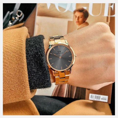 ZEGAREK MĘSKI DANIEL WELLINGTON ICONIC LINK GREY DW00100332 (ZW003A) ZEGAREK MĘSKI DANIEL WELLINGTON ICONIC LINK GREY DW00100332 (ZW003A)