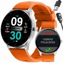 SMARTWATCH UNISEX GRAVITY GT2-8 - ROZMOWY BLUETOOTH, WŁASNE TARCZE (SG019H)