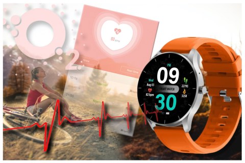 SMARTWATCH UNISEX GRAVITY GT2-8 - ROZMOWY BLUETOOTH, WŁASNE TARCZE (SG019H) SMARTWATCH UNISEX GRAVITY GT2-8 - ROZMOWY BLUETOOTH, WŁASNE TARCZE (SG019H)