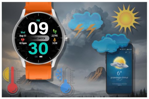 SMARTWATCH UNISEX GRAVITY GT2-8 - ROZMOWY BLUETOOTH, WŁASNE TARCZE (SG019H) SMARTWATCH UNISEX GRAVITY GT2-8 - ROZMOWY BLUETOOTH, WŁASNE TARCZE (SG019H)