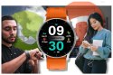 SMARTWATCH UNISEX GRAVITY GT2-8 - ROZMOWY BLUETOOTH, WŁASNE TARCZE (SG019H)