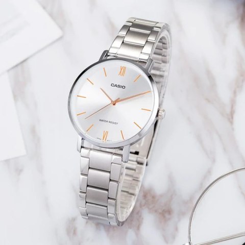 ZEGAREK DAMSKI CASIO LTP-VT01D-7B KLASYKA + BOX (ZD613E)