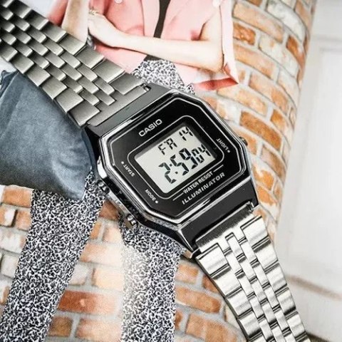ZEGAREK DAMSKI CASIO VINTAGE LA680WA-1 (ZD631A) + BOX ZEGAREK DAMSKI CASIO VINTAGE LA680WA-1 (ZD631A) + BOX