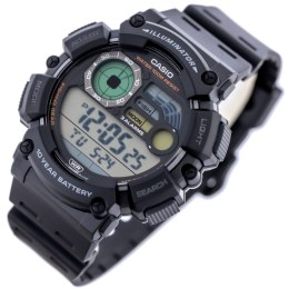 ZEGAREK MĘSKI CASIO DIGITAL MOONPHASE WS-1500H-1A + BOX