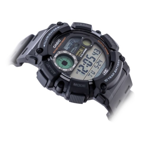 ZEGAREK MĘSKI CASIO DIGITAL MOONPHASE WS-1500H-1A + BOX ZEGAREK MĘSKI CASIO DIGITAL MOONPHASE WS-1500H-1A + BOX