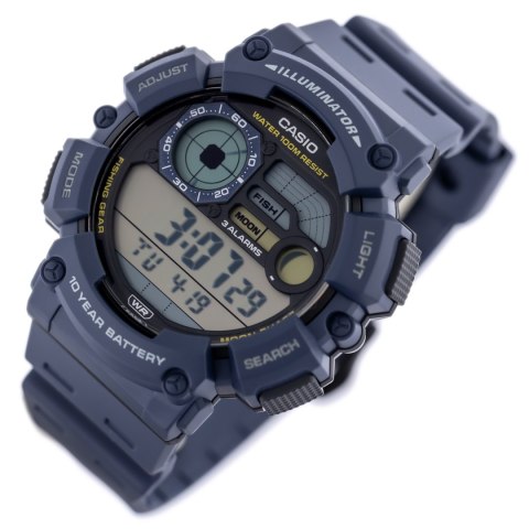 ZEGAREK MĘSKI CASIO DIGITAL MOONPHASE WS-1500H-2AVEF + BOX ZEGAREK MĘSKI CASIO DIGITAL MOONPHASE WS-1500H-2AVEF + BOX