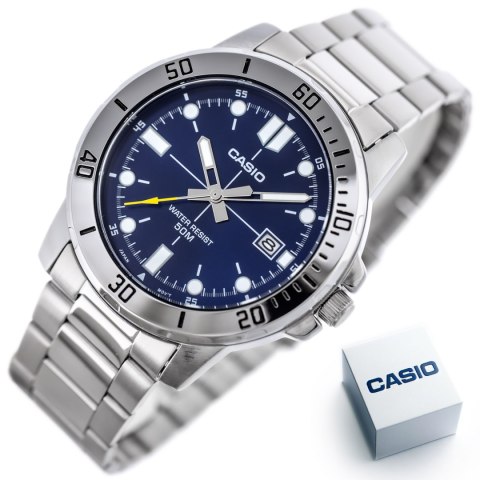 ZEGAREK MĘSKI CASIO MTP-VD01D-2E (ZD185C) + BOX ZEGAREK MĘSKI CASIO MTP-VD01D-2E (ZD185C) + BOX