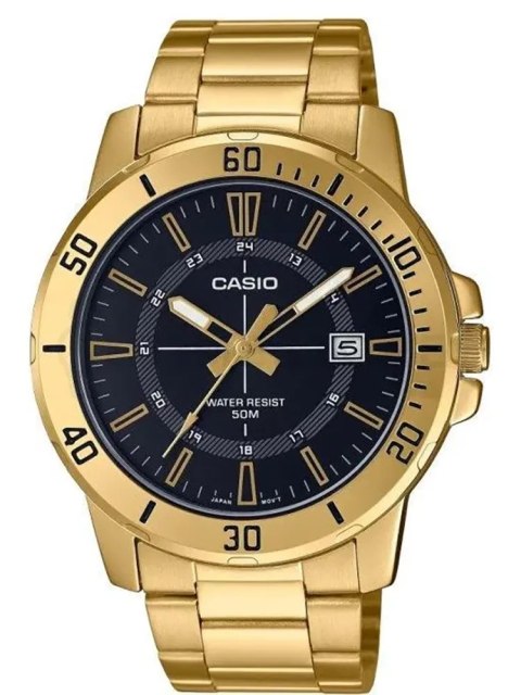 ZEGAREK MĘSKI CASIO MTP-VD01G-1CVUDF (ZD185D) + BOX ZEGAREK MĘSKI CASIO MTP-VD01G-1CVUDF (ZD185D) + BOX