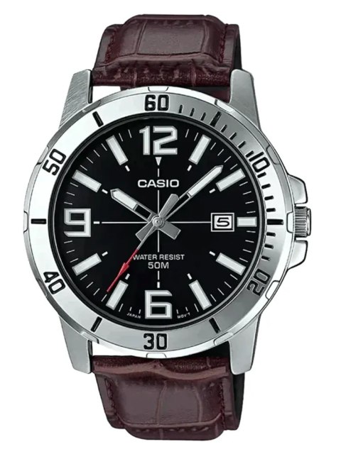 ZEGAREK MĘSKI CASIO MTP-VD01L-1BV (ZD169C) + BOX ZEGAREK MĘSKI CASIO MTP-VD01L-1BV (ZD169C) + BOX