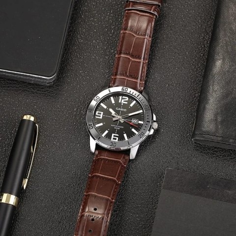 ZEGAREK MĘSKI CASIO MTP-VD01L-1BV (ZD169C) + BOX ZEGAREK MĘSKI CASIO MTP-VD01L-1BV (ZD169C) + BOX