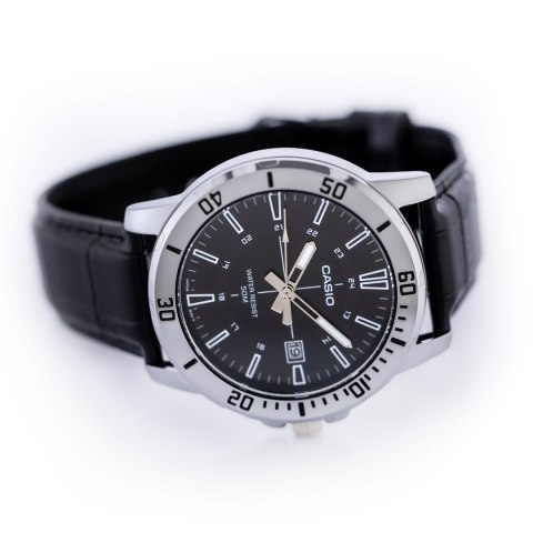 ZEGAREK MĘSKI CASIO MTP -VD01L-1C (ZD185G) + BOX ZEGAREK MĘSKI CASIO MTP -VD01L-1C (ZD185G) + BOX