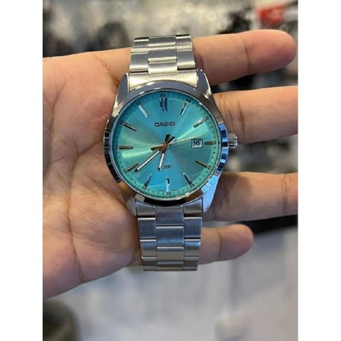 ZEGAREK MĘSKI CASIO TIFFANY BLUE MTP-VD03D-2A3 + BOX ZEGAREK MĘSKI CASIO TIFFANY BLUE MTP-VD03D-2A3 + BOX