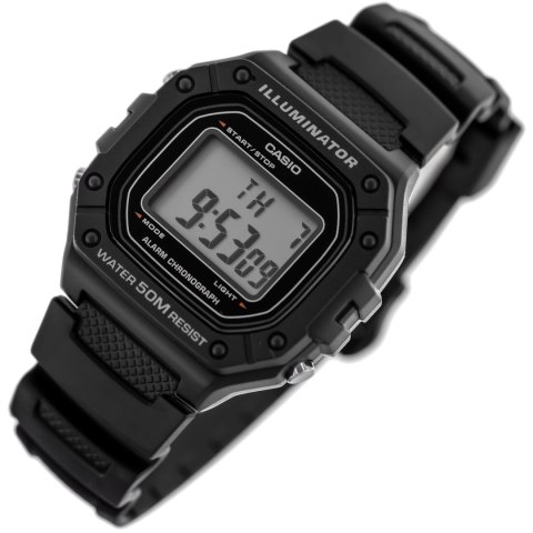 ZEGAREK MĘSKI CASIO W-218H-1A + BOX ZEGAREK MĘSKI CASIO W-218H-1A + BOX