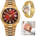 ZEGAREK MĘSKI CITIZEN TSUYOSA NJ0153-82X - AUTOMAT SZAFIR