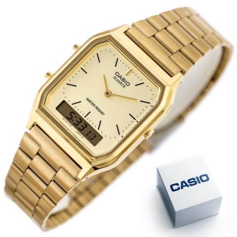 ZEGAREK UNISEX CASIO AQ-230GA-9DMQYES VINTAGE MAxI + BOX ZEGAREK UNISEX CASIO AQ-230GA-9DMQYES VINTAGE MAxI + BOX