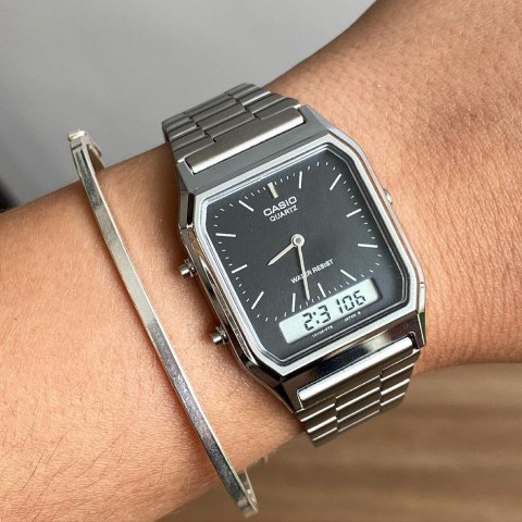 ZEGAREK UNISEX CASIO VINTAGE YOUTH AQ-230A-1DMQYES + BOX ZEGAREK UNISEX CASIO VINTAGE YOUTH AQ-230A-1DMQYES + BOX
