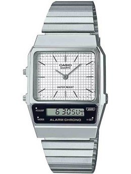 ZEGAREK UNISEX CASIO VINTAGE DUAL TIME AQ-800E-7A + BOX