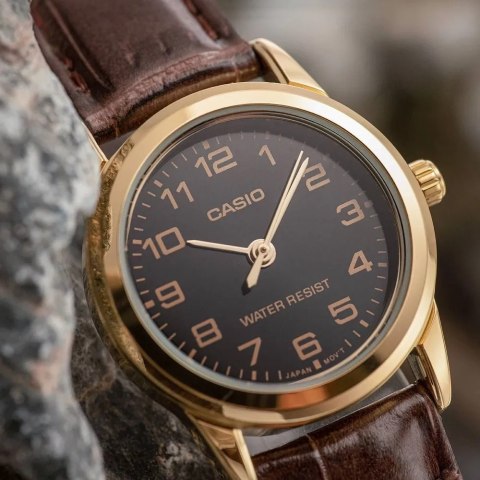 ZEGAREK CASIO DAMSKI COLLECTION LTP-V001GL-1B + BOX ZEGAREK CASIO DAMSKI COLLECTION LTP-V001GL-1B + BOX