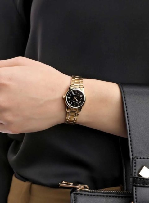 ZEGAREK DAMSKI CASIO LTP-V002G-1B + BOX ZEGAREK DAMSKI CASIO LTP-V002G-1B + BOX