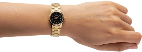 ZEGAREK DAMSKI CASIO LTP-V002G-1B + BOX ZEGAREK DAMSKI CASIO LTP-V002G-1B + BOX