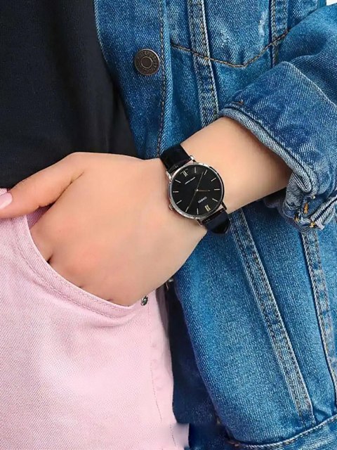 ZEGAREK DAMSKI CASIO LTP-VT01L-1B + BOX ZEGAREK DAMSKI CASIO LTP-VT01L-1B + BOX