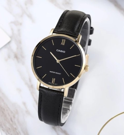 ZEGAREK DAMSKI CASIO LTP-VT01L-1B + BOX ZEGAREK DAMSKI CASIO LTP-VT01L-1B + BOX