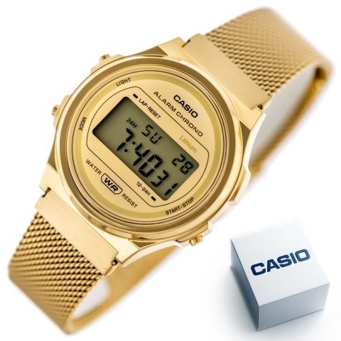 ZEGAREK DAMSKI CASIO VINTAGE 37MM A171WEMG-9A + BOX (ZD645A) ZEGAREK DAMSKI CASIO VINTAGE 37MM A171WEMG-9A + BOX (ZD645A)