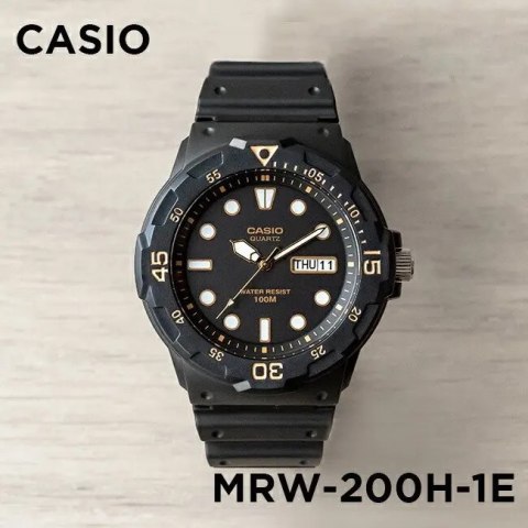 ZEGAREK MĘSKI CASIO COLLECTION MRW-200H-1E + BOX ZEGAREK MĘSKI CASIO COLLECTION MRW-200H-1E + BOX